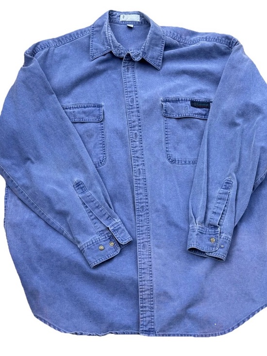 Other - Vintage Columbia denim shirt size xl